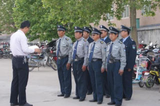 襄陽保安公司員工日常?。?！